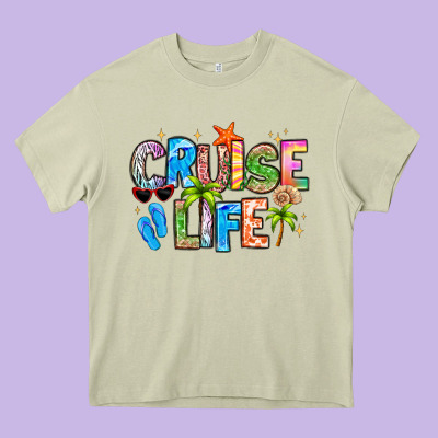 Cruise Life Heavy Core Tee Designed By Lillyallendesigns