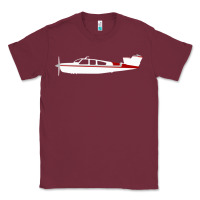 Burgundy Beechcraft Bonanza  Perfect Gift Classic Tee - minhPixels