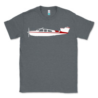 Charcoal Heather Beechcraft Bonanza  Perfect Gift Classic Tee - minhPixels