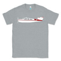 Heather Grey Beechcraft Bonanza  Perfect Gift Classic Tee - minhPixels