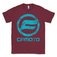 Burgundy CF Moto Vintage UTV ATV SXS original off road Gift Classic Tee - minhPixels