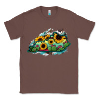 Chestnut Kentucky map sunflower cactus serape Classic Tee - RanaPortraitStore