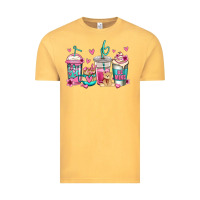 Vintage Mustard valentines day coffee Vintage Tee - Jasminsmagicworld