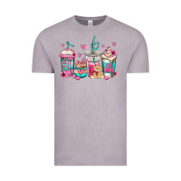 Vintage Zinc valentines day coffee Vintage Tee - Jasminsmagicworld
