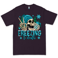 Plum freezing to death winter skull Premium Tee - Jasminsmagicworld