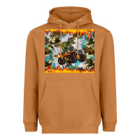 Meerkat monster truck dinosaur t rex tumbler Heavyweight Hoodie - Artiststas
