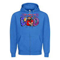 True Royal american dod Zipper Hoodie - CowhideDigitalArt