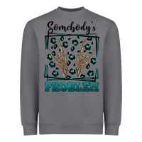 Storm Somebody's Problem Hand Skeleton Heavyweight Sweatshirt - FaDigitalArtStudio