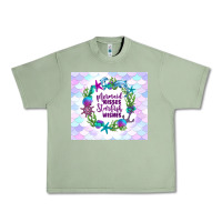 Oil Green mermaid kisses starfish wishes Urban Heavy Tee - TumblerDesignByShophia