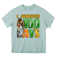 Arona dinosaur 100day celebration Heavy Core Tee - LillyAllenDesigns
