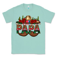 Seafoam Papa Classic Tee - texasbilliewilder