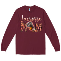 Burgundy pink lacrose mom Long Sleeve Tee - Jasminsmagicworld