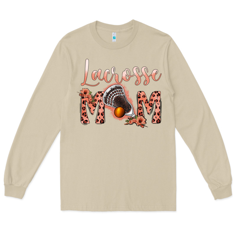 Pink Lacrose Mom Long Sleeve Tee by Jasminsmagicworld | Teevron