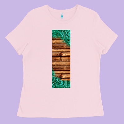 Western Tooled Leather Sunflower Turquoise Gemstone Pen Wrap 1 Ladies Tee Designed By Jasminsmagicworld