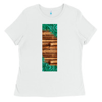 White western tooled leather sunflower turquoise gemstone pen wrap 1 Ladies Tee - Jasminsmagicworld