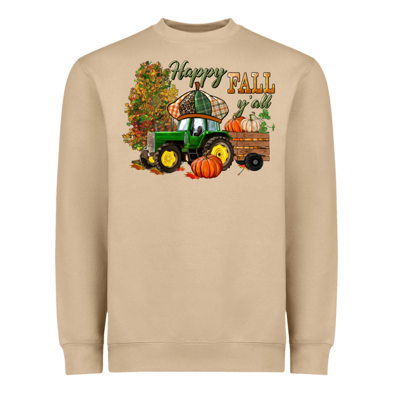Happy Fall Y'all Heavyweight Sweatshirt by BundleAndBundleShop | Teevron