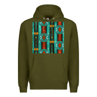Native American Aztec Seamless Pattern 5 Premium Hoodie | Teevron