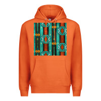 Carrot native american aztec seamless pattern 5 Premium Hoodie - BundleAndBundleShop