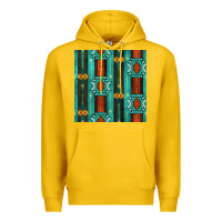 Lemon native american aztec seamless pattern 5 Premium Hoodie - BundleAndBundleShop