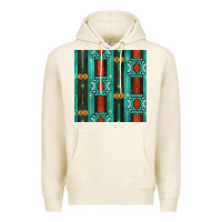 Tofu native american aztec seamless pattern 5 Premium Hoodie - BundleAndBundleShop