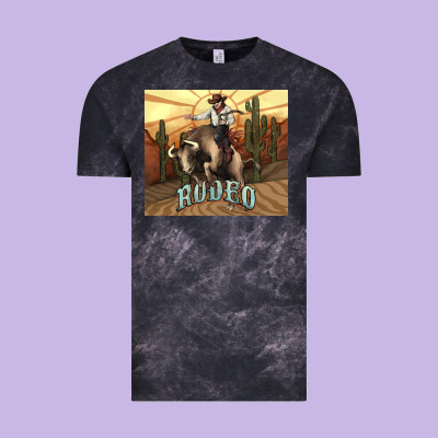 Rodeo Cowboy Bullfighter Western 20oz Skinny Vintage Tee Designed By Howdyjamesfarm