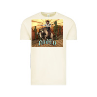 Vintage Arctic Rodeo Cowboy bullfighter western 20oz skinny Vintage Tee - HowdyJamesFarm