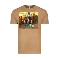 Vintage Camel Rodeo Cowboy bullfighter western 20oz skinny Vintage Tee - HowdyJamesFarm