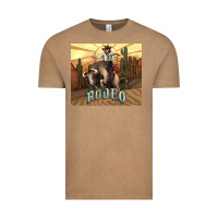 Vintage Coffee Rodeo Cowboy bullfighter western 20oz skinny Vintage Tee - HowdyJamesFarm