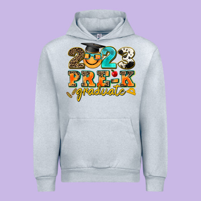 2023 Pre K Graduate Urban Hoodie Designed By Adodesignshop