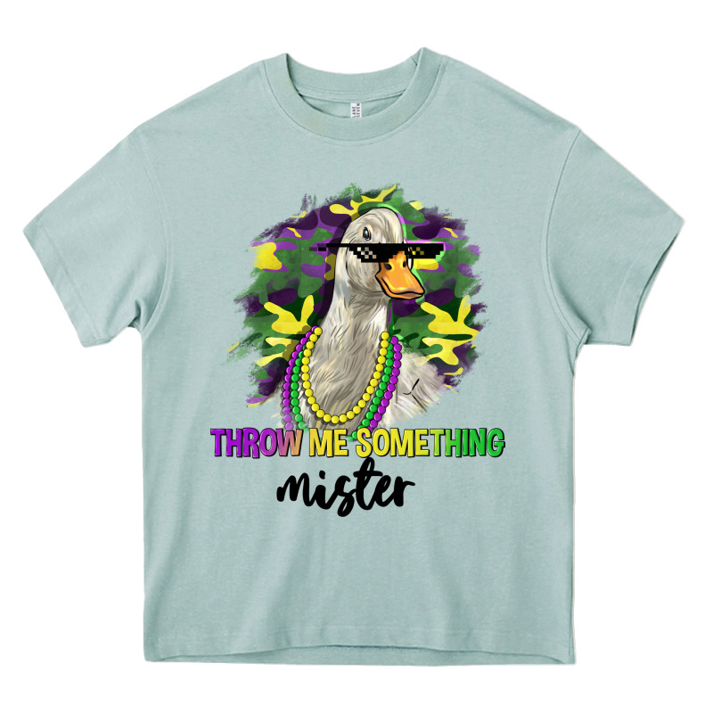 Throw Me Something Mister Heavy Core Tee by LillyAllenDesigns | Teevron