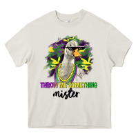 Cream throw me something mister Heavy Core Tee - LillyAllenDesigns