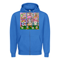 True Royal easter gnome Zipper Hoodie - CowhideDigitalArt