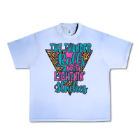 Grape Ice THE THUNDER ROLLS AND THE LIGHTNIN’ STRİKES Urban Heavy Tee - JahusDesignShop
