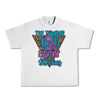 Lunar Rock THE THUNDER ROLLS AND THE LIGHTNIN’ STRİKES Urban Heavy Tee - JahusDesignShop