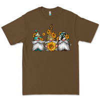 Cacao western sunflowers gnomes Premium Tee - Jasminsmagicworld