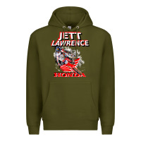 Army Green jett lawrence 250 champion leader sx mx champ motocross champion colla Premium Hoodie - minhPixels