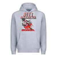 Heather Grey jett lawrence 250 champion leader sx mx champ motocross champion colla Premium Hoodie - minhPixels