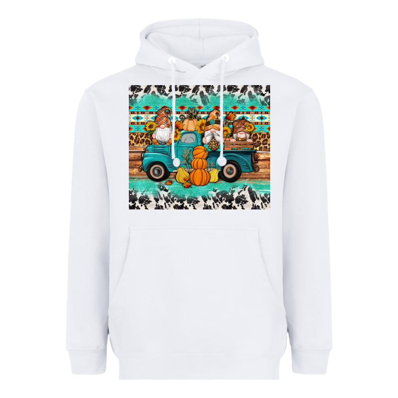 Western Fall Truck Gnomes Tumbler Heavyweight Hoodie by Artiststas | Teevron