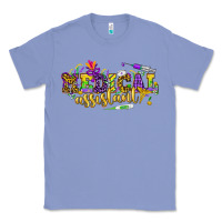 Colony Blue MA Medical Assistant Mardi Gras Classic Tee - NancyCooperArtShop