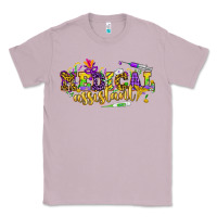 Lilac MA Medical Assistant Mardi Gras Classic Tee - NancyCooperArtShop