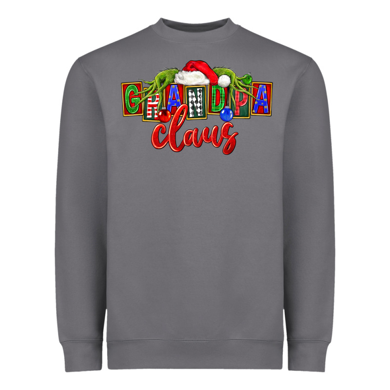 Christmas Grandpa Claus Heavyweight Sweatshirt by FaDigitalArtStudio | Teevron