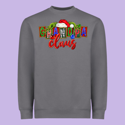 Christmas Grandpa Claus Heavyweight Sweatshirt Designed By Fadigitalartstudio