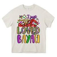 Cream i just want to be loved bayau Heavy Core Tee - LillyAllenDesigns