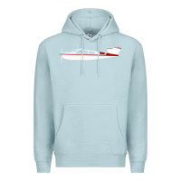 Blue Mist Beechcraft Bonanza  Perfect Gift Premium Hoodie - minhPixels