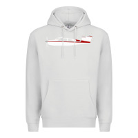 Dove Grey Beechcraft Bonanza  Perfect Gift Premium Hoodie - minhPixels