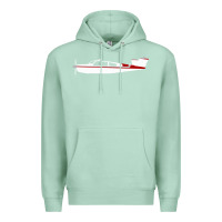 Seafoam Beechcraft Bonanza  Perfect Gift Premium Hoodie - minhPixels