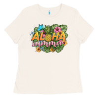 Bone aloha summer Ladies Tee - BarkalooDesign