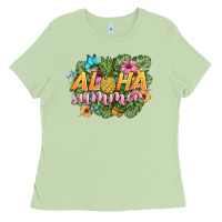 Matcha aloha summer Ladies Tee - BarkalooDesign