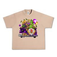 Burro Mardi Gras gnome on the truck Urban Heavy Tee - HowdyJamesFarm
