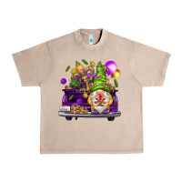 French Oak Mardi Gras gnome on the truck Urban Heavy Tee - HowdyJamesFarm